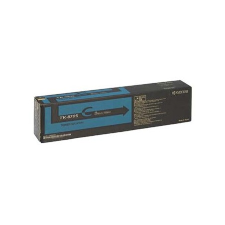 Kyocera oryginalny toner TK8705C, 1T02K9CNL0, cyan, 30000s