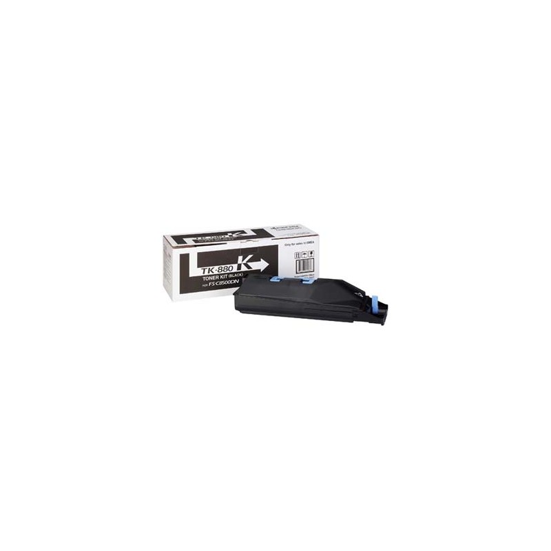 Kyocera oryginalny toner TK880K, 1T02KA0NL0, black, 25000s
