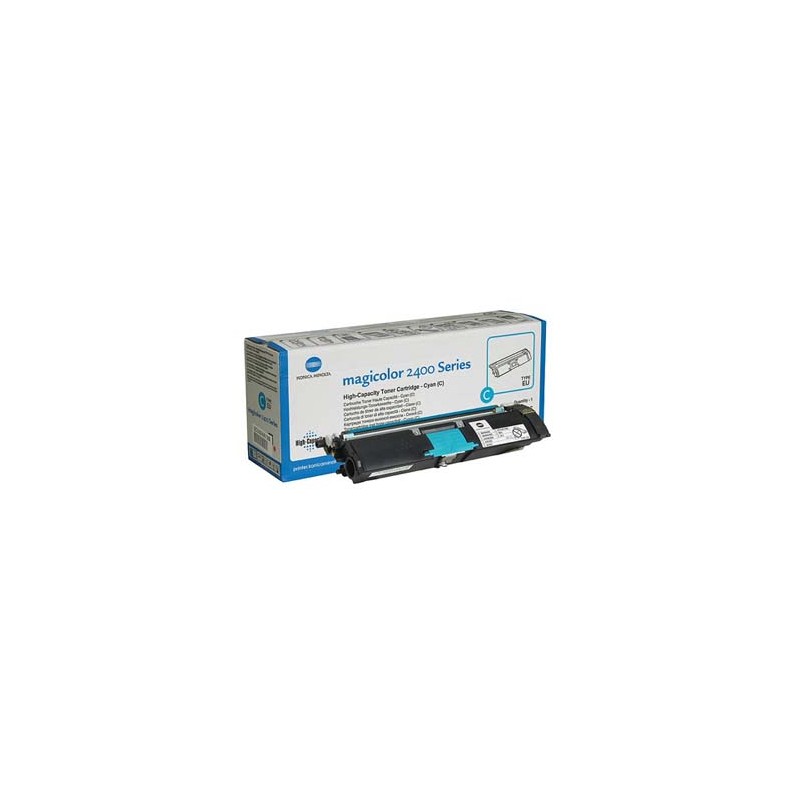 Konica Minolta oryginalny toner A00W332, 1710-5890-07, cyan, 4500s, z hologramem