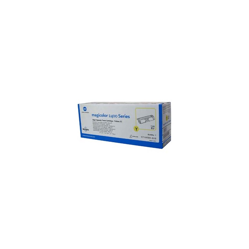 Konica Minolta oryginalny toner A00W132, 1710-5890-05, yellow, 4500s