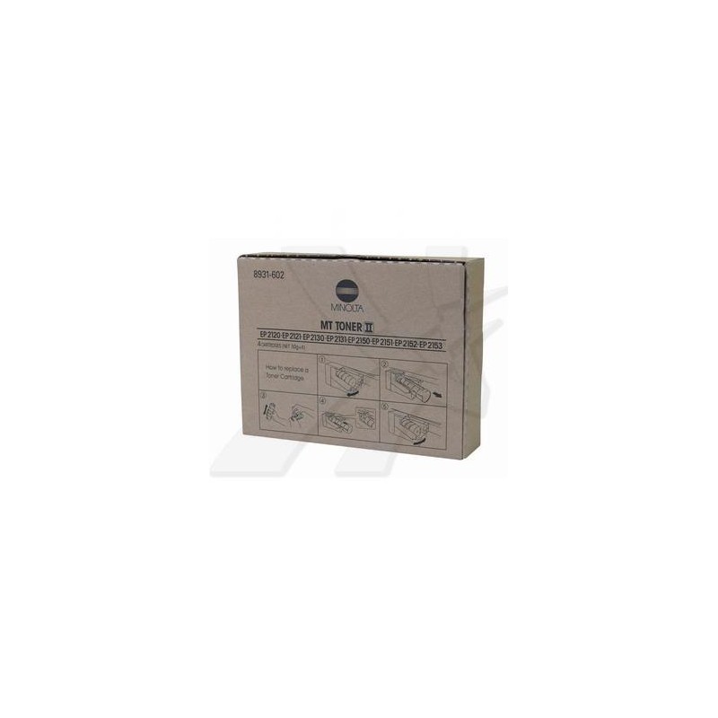 Konica Minolta oryginalny toner MTII, black, 6000s, 4x50g