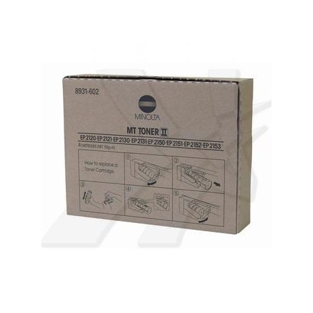 Konica Minolta oryginalny toner MTII, black, 6000s, 4x50g