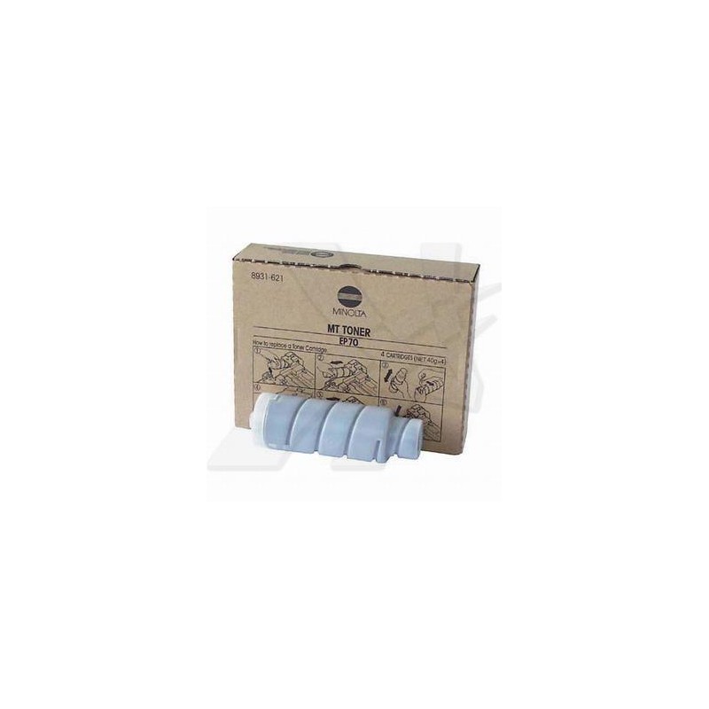 Konica Minolta oryginalny toner 8931622, 8931621, black, 4000s, w wersji Develop D700, 4x40g