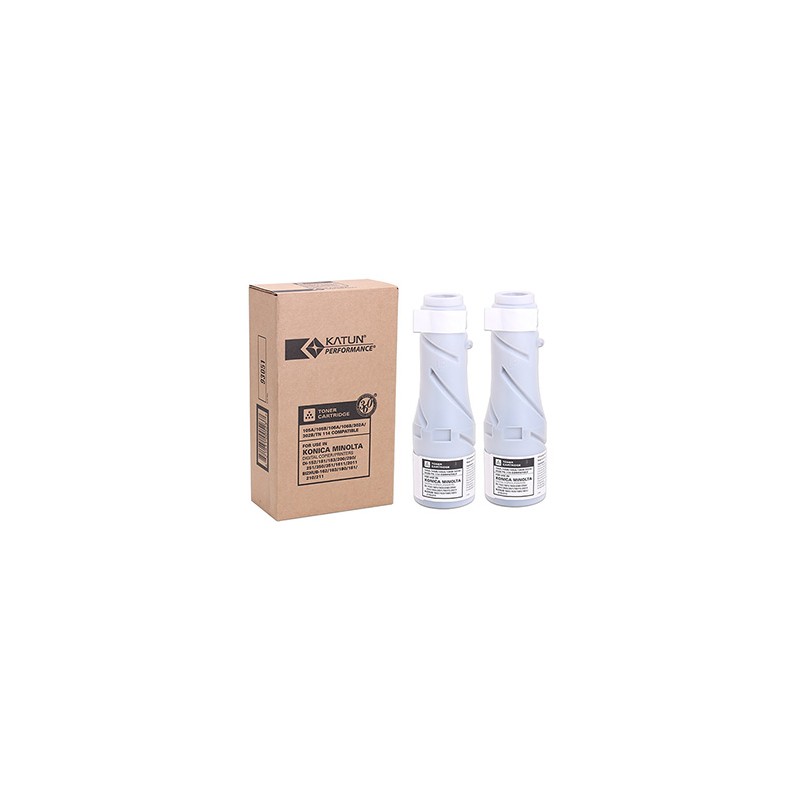 Katun Performance kompatybilny toner z Konica Minolta TN114, MT105, 8937-784, 8936-604, black, 22000s, 2x413g