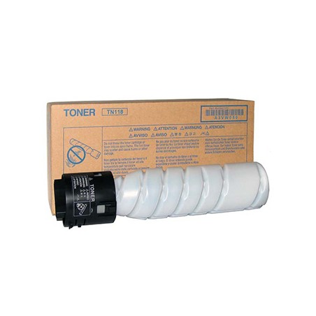 Konica Minolta oryginalny toner TN118, A3VW050, A3VW051, black, 24000 (2x12000)s, 2x281,5g