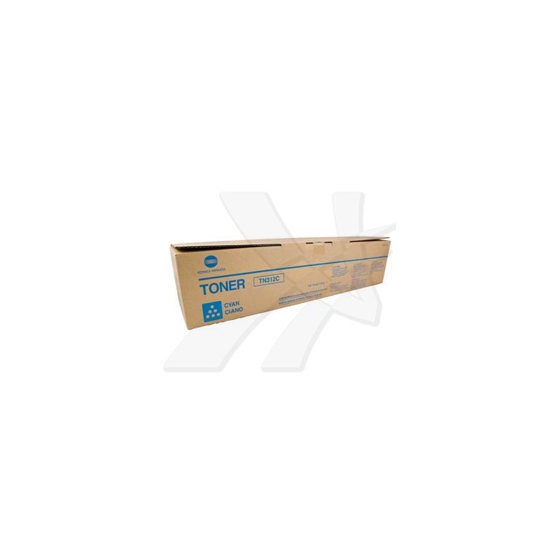Konica Minolta oryginalny toner TN312C, 8938-708, cyan, 12000s
