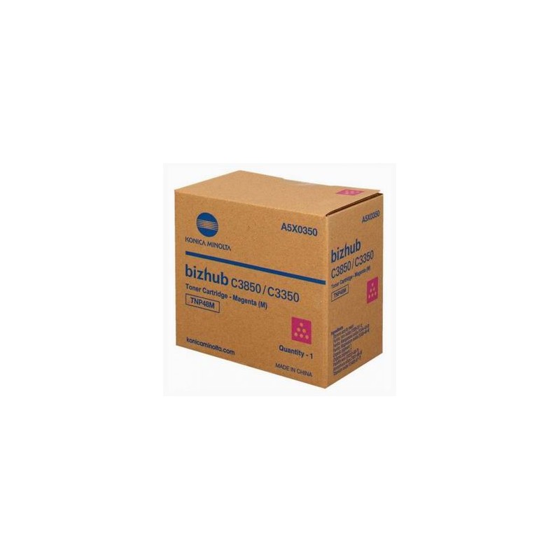 Konica Minolta oryginalny toner A5X0350, TNP48M, magenta, 10000s