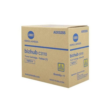 Konica Minolta oryginalny toner A0X5255, TNP-51Y, yellow, 5000s