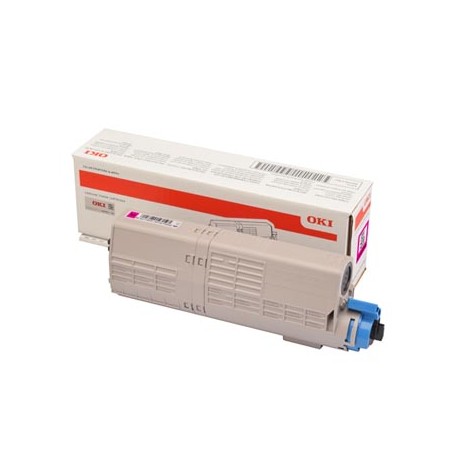 OKI oryginalny toner 46490606, magenta, 6000s