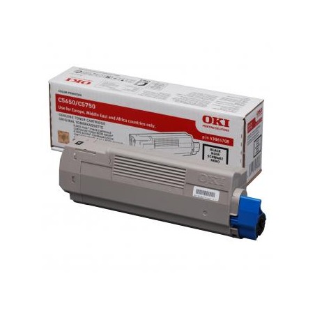 OKI oryginalny toner 43865708, black, 8000s
