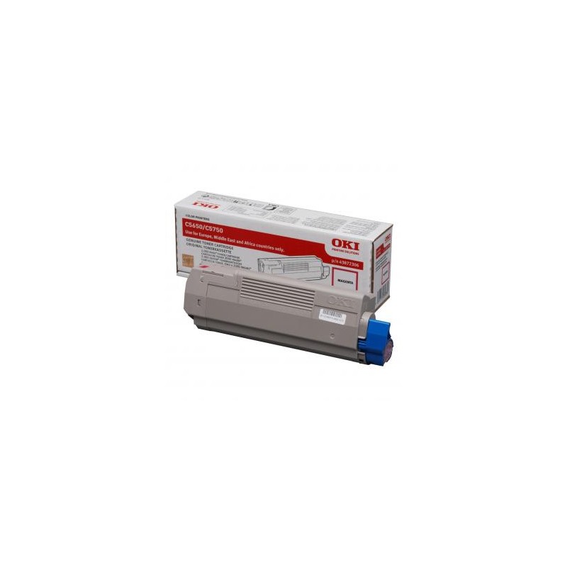 OKI oryginalny toner 43872306, magenta, 2000s