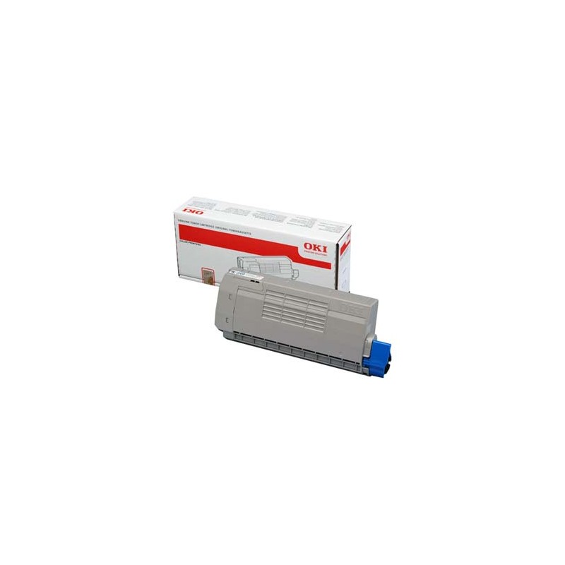 OKI oryginalny toner 44318657, white, 6000s