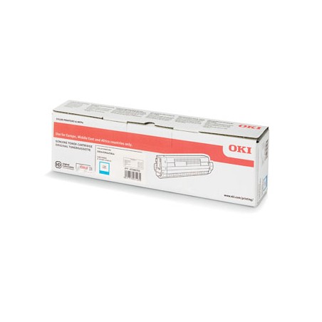 OKI oryginalny toner 47095703, cyan, 5000s