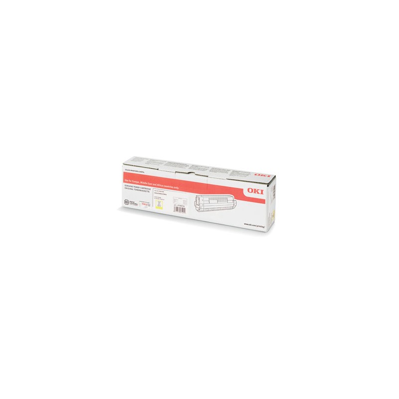 OKI oryginalny toner 47095701, yellow, 5000s