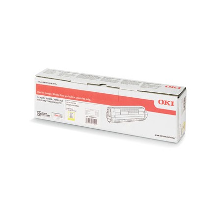 OKI oryginalny toner 47095701, yellow, 5000s