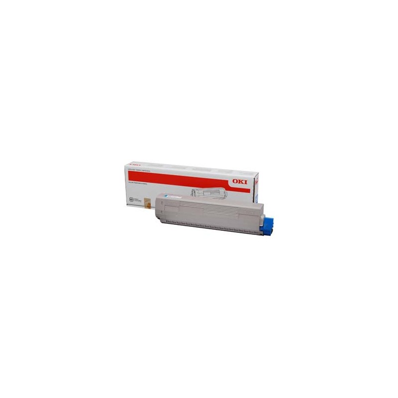 OKI oryginalny toner 44844507, cyan, 10000s