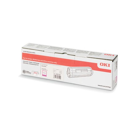 OKI oryginalny toner 46861306, magenta, 10000s