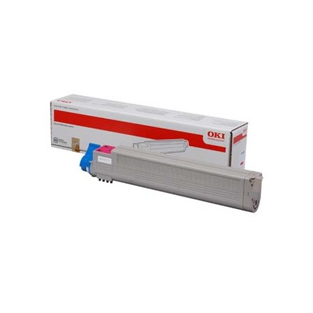OKI oryginalny toner 43837130, magenta, 22000s