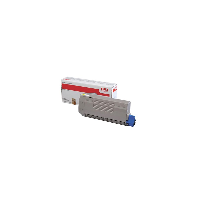 OKI oryginalny toner 45396301, yellow, 6000s
