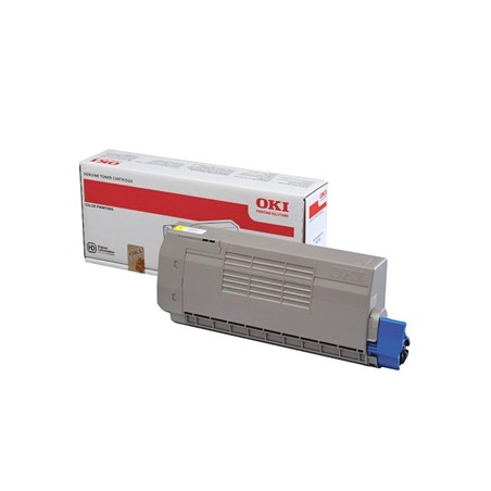 OKI oryginalny toner 45396301, yellow, 6000s
