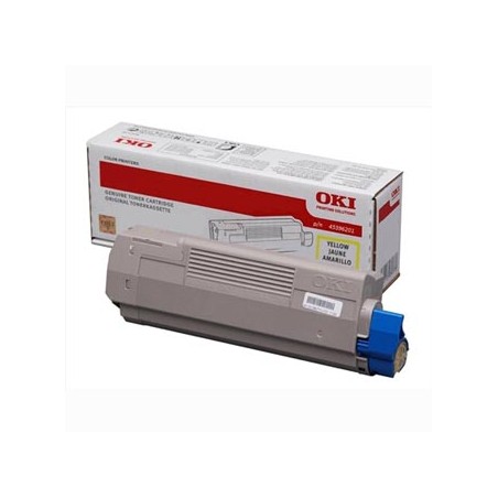 OKI oryginalny toner 45396201, yellow, 11500s