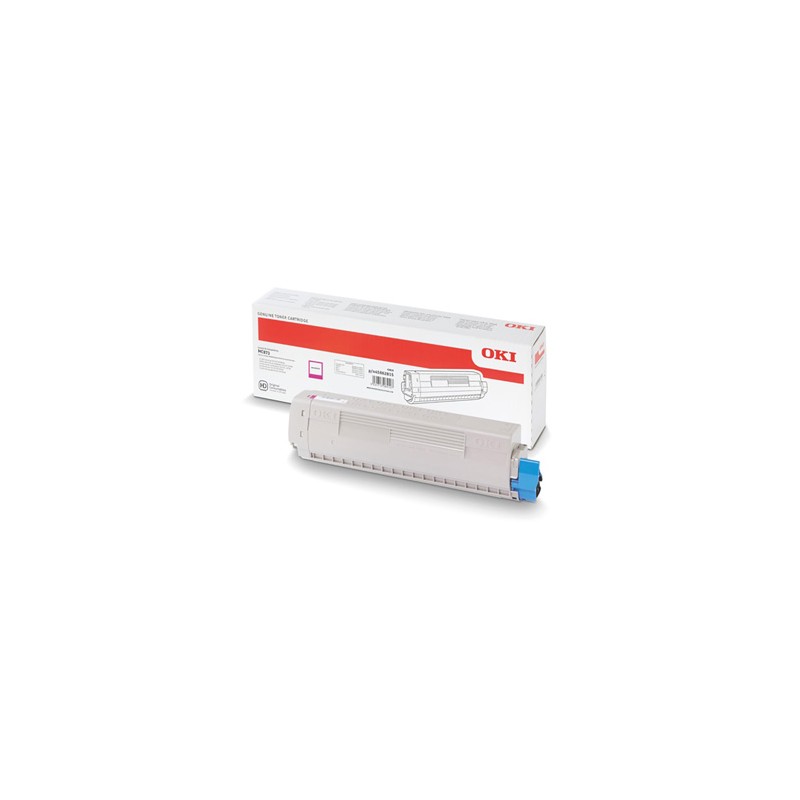 OKI oryginalny toner 45862815, magenta, 10000s