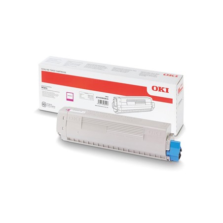 OKI oryginalny toner 45862815, magenta, 10000s