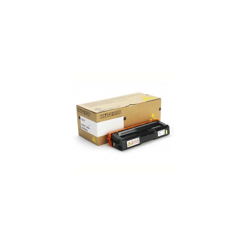 Ricoh oryginalny toner 407534, yellow, 4000s