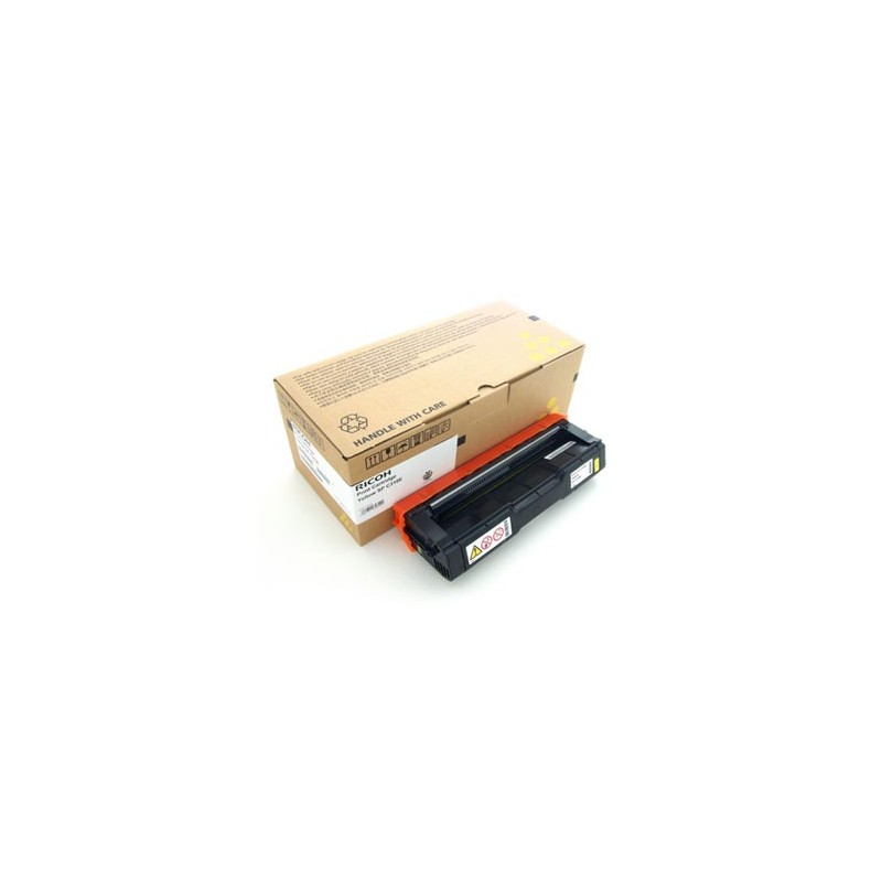 Ricoh oryginalny toner 406351, 407639, yellow, 2500s, low capacity