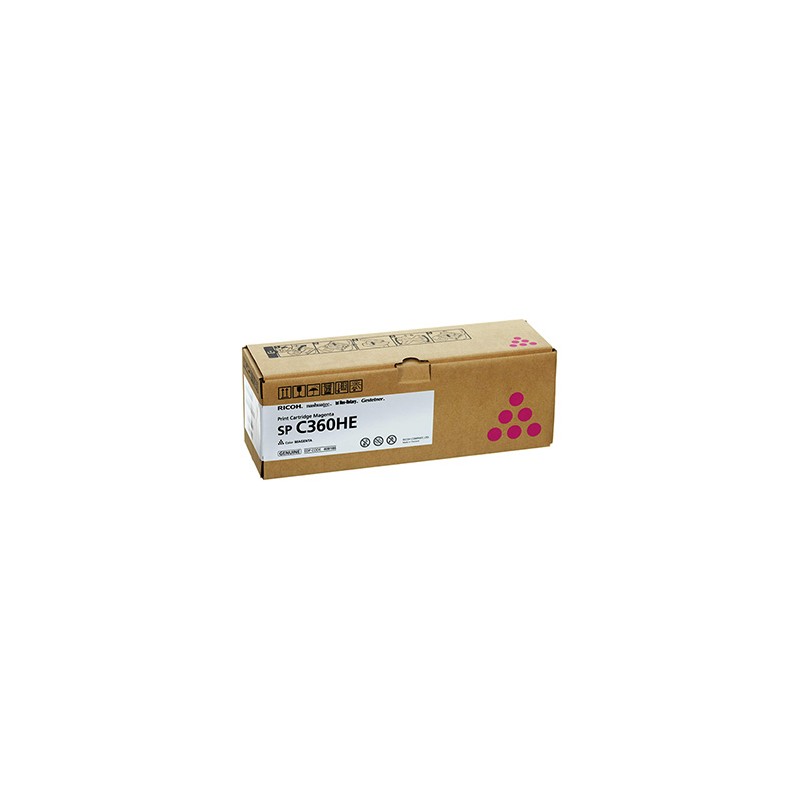 Ricoh oryginalny toner 408186, magenta, 5000s