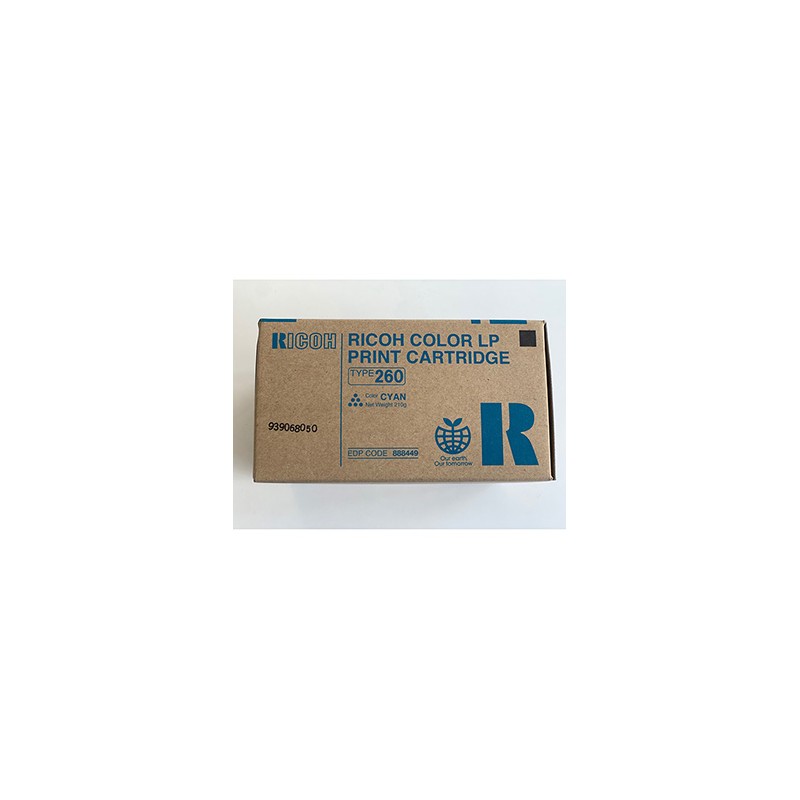 Ricoh oryginalny toner 888449, Typ 260, cyan, 10000s