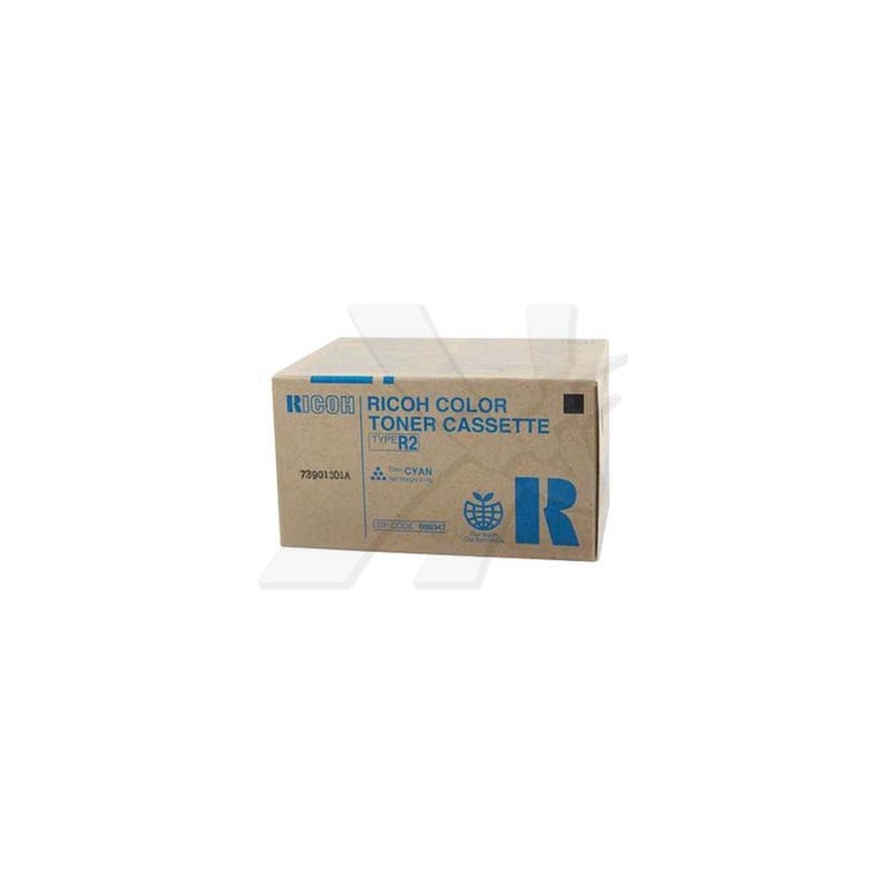 Ricoh oryginalny toner 888347, Typ R2, cyan, 10000s, komaptybilny z NRG DT44