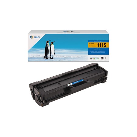 G&G kompatybilny toner z Samsung MLT-D111S, NT-PS2020C, black, 1000s