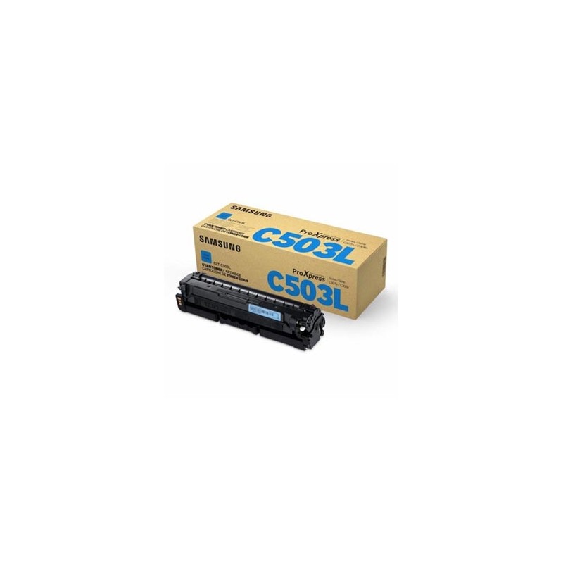 HP oryginalny toner SU014A, CLT-C503L, C503L, cyan, 5000s, high capacity