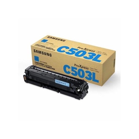 HP oryginalny toner SU014A, CLT-C503L, C503L, cyan, 5000s, high capacity
