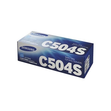 HP oryginalny toner SU025A, CLT-C504S, C504S, cyan, 1800s