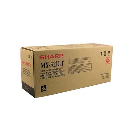Sharp oryginalny toner MX-312GT, black, 25000s