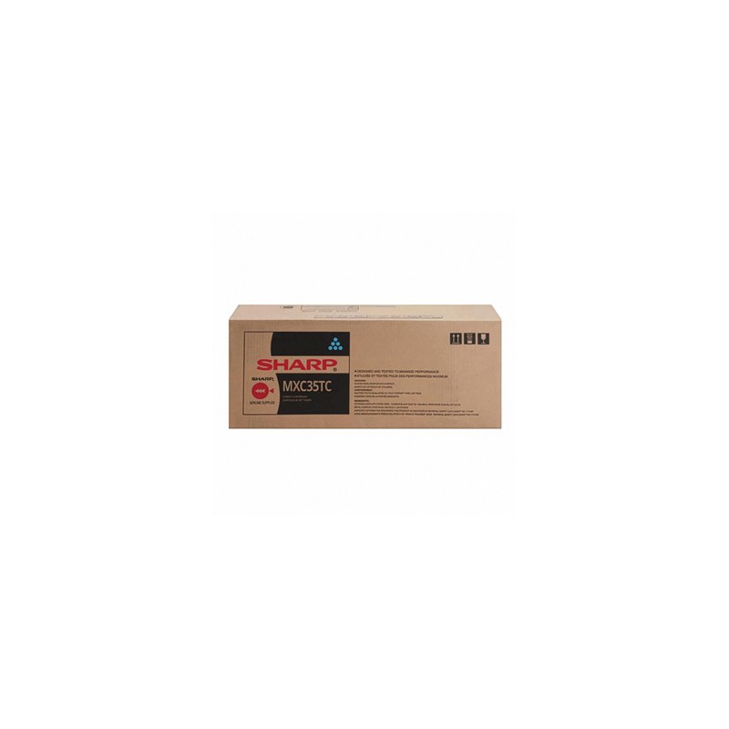 Sharp oryginalny toner MX-C35TC, cyan, 6000s