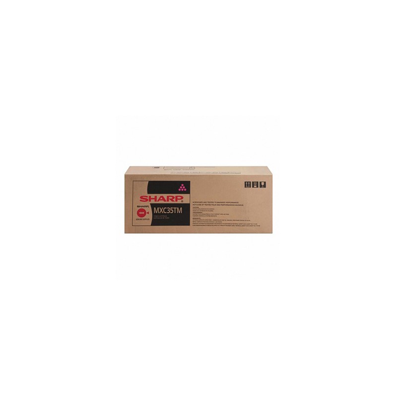 Sharp oryginalny toner MX-C35TM, magenta, 6000s