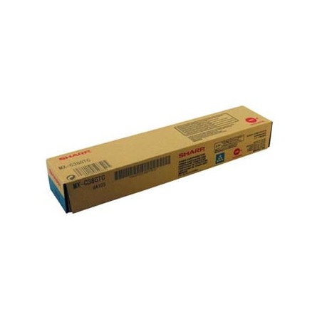 Sharp oryginalny toner MX-C38GTC, cyan, 10000s