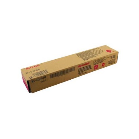 Sharp oryginalny toner MX-C38GTM, magenta, 10000s