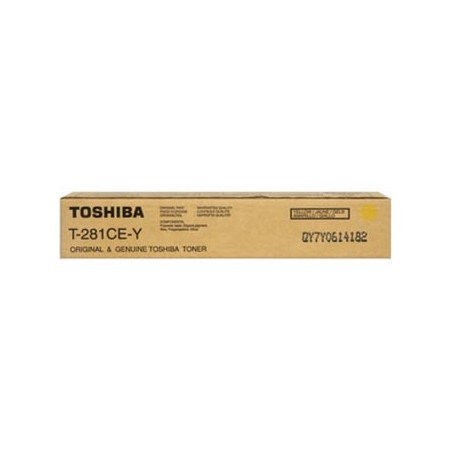 Toshiba oryginalny toner T281CEY, 6AK00000107, yellow, 10000s