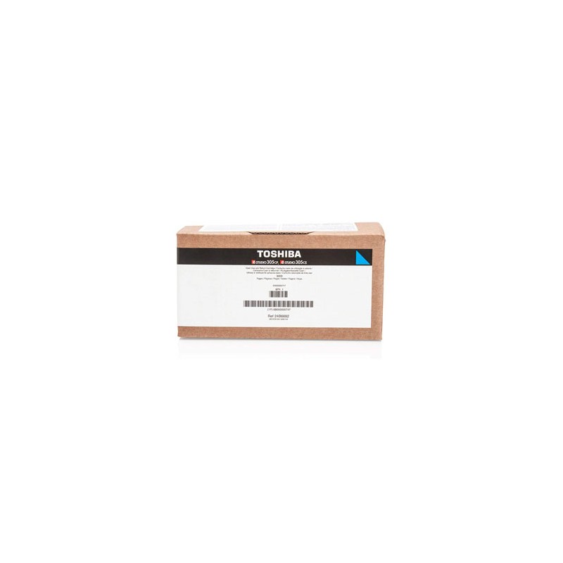 Toshiba oryginalny toner T305PCR, cyan, 3000s, 900g