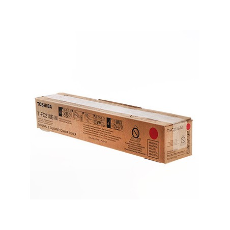 Toshiba oryginalny toner T-FC210EM, 6AJ00000165, magenta, 33600s