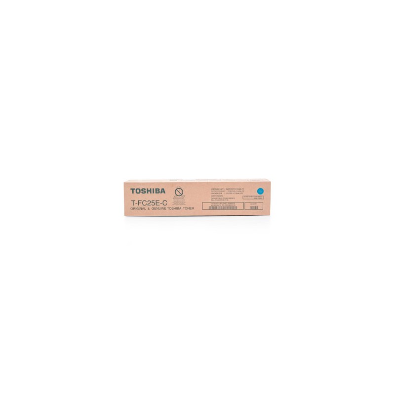 Toshiba oryginalny toner TFC25EC, 6AJ00000072, cyan, 26800s