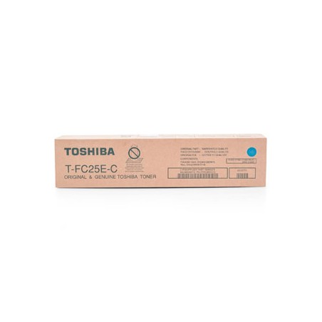 Toshiba oryginalny toner TFC25EC, 6AJ00000072, cyan, 26800s