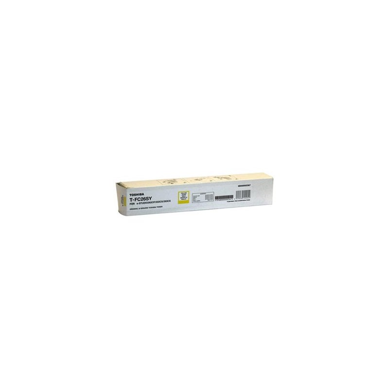 Toshiba oryginalny toner TFC26SY6K, 6B000000569, 6B000001096, yellow, 6000s, high capacity