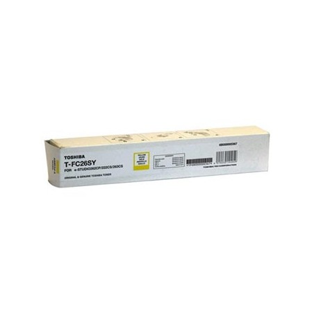 Toshiba oryginalny toner TFC26SY6K, 6B000000569, 6B000001096, yellow, 6000s, high capacity