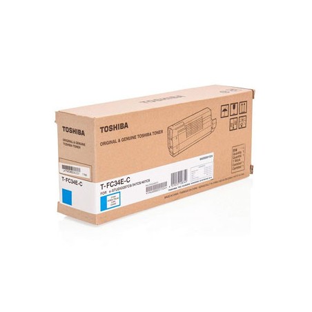 Toshiba oryginalny toner T-FC34EC, 6A000001524, 6A000001809, cyan, 11500s