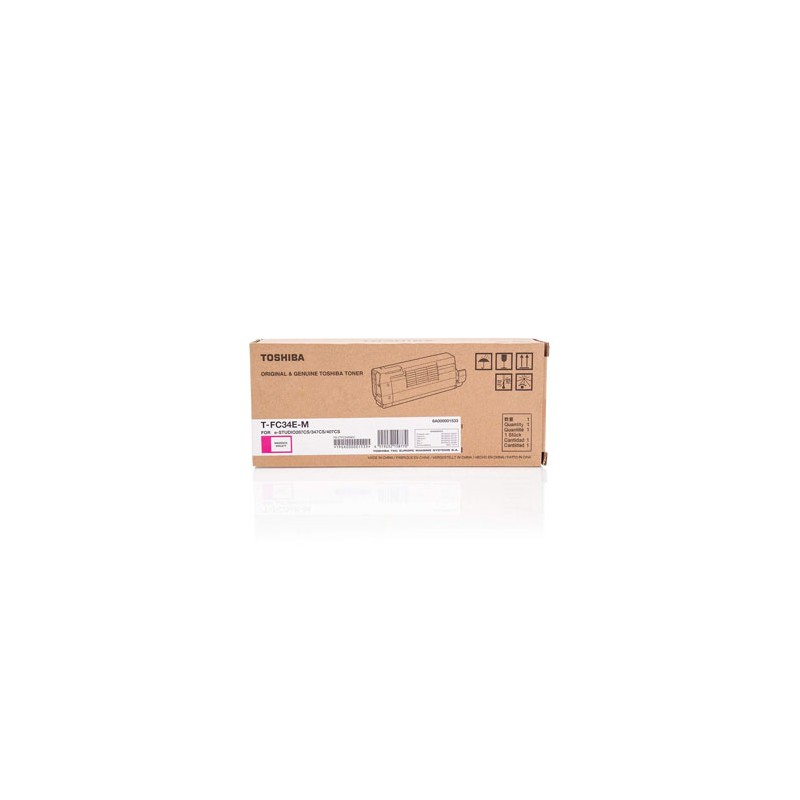 Toshiba oryginalny toner T-FC34EM, 6A000001533, 6A000001811, magenta, 11500s